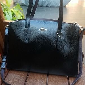 Coach Polished Pebble Charlie Carryall